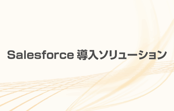 Salesforce導入ソリューション